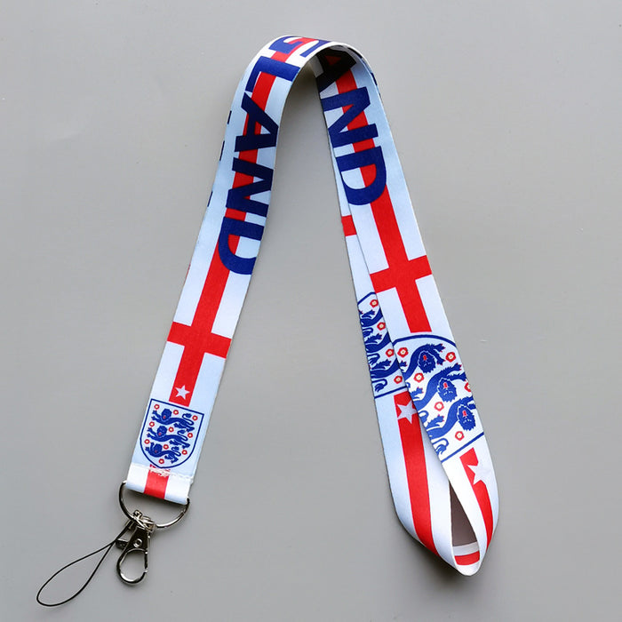 Wholesale Trendy Cartoon Lanyard With Card Holder Polyester Neck Strap For Student And Work Badge Gift