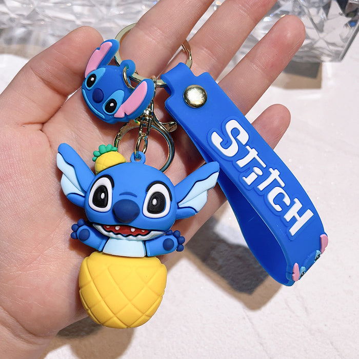 Wholesale Cartoon Silicone Doll Keychain JDC-KC-QiChao007