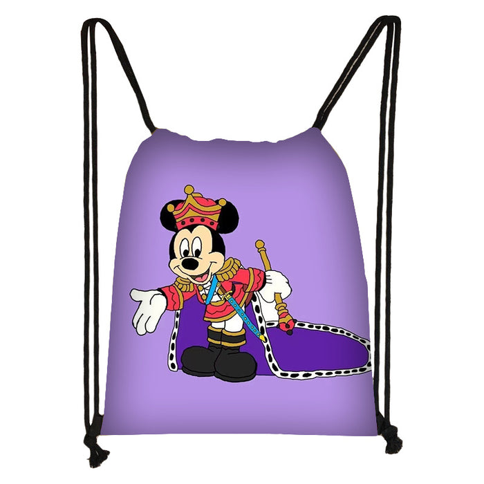 Wholesale Outdoor Portable Cute Cartoon Printed Drawstring Bag JDC-BP-Changs005