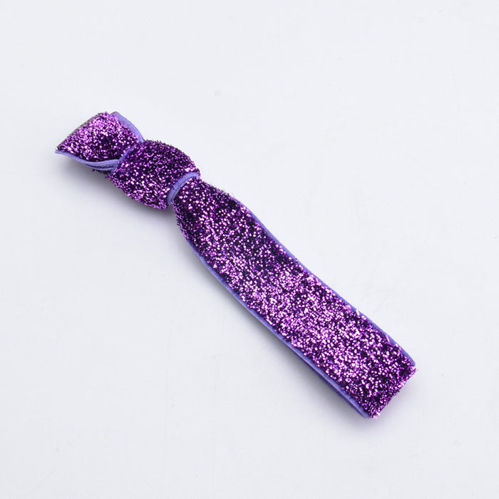 Wholesale Sequin Knotted Hair Tie JDC-HS-CaiS001