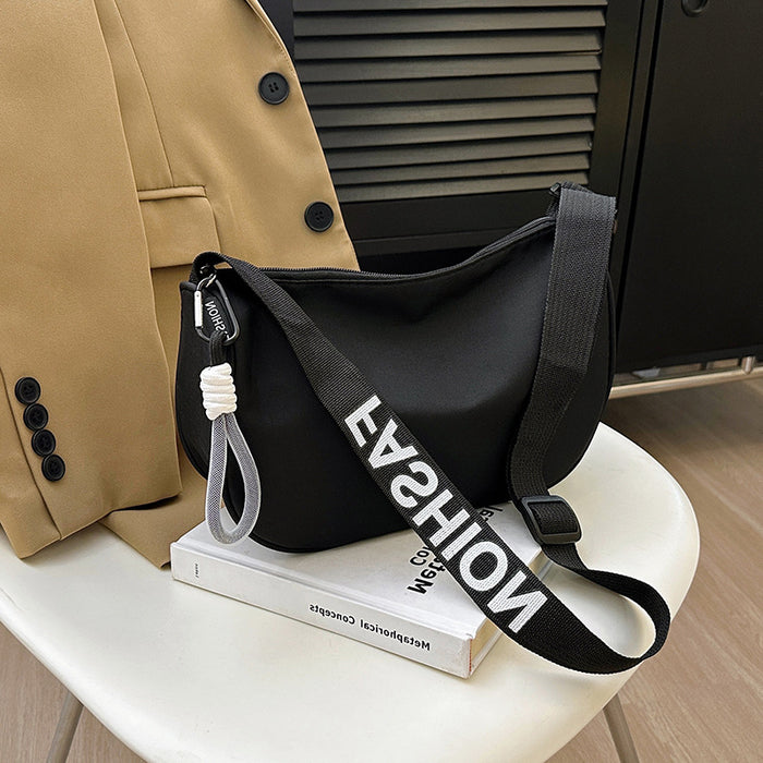 Wholesale Nylon Crossbody Bag with Contrast Color Street Fashion Design