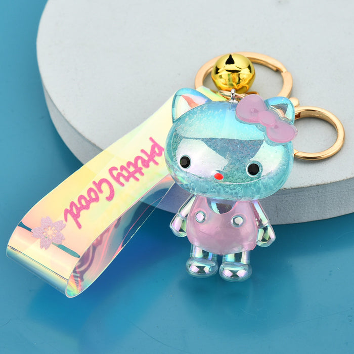 Wholesale Acrylic Cartoon Doll Keychain JDC-KC-WoA034