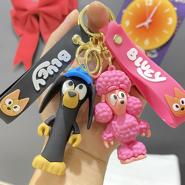 Wholesale PVC Cartoon Doll Keychain JDC-KC-WuYi135