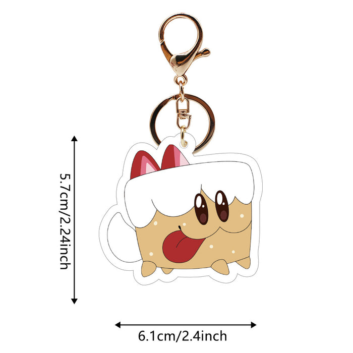 Wholesale  Cookie Game Surrounding Acrylic Keychain Pendant