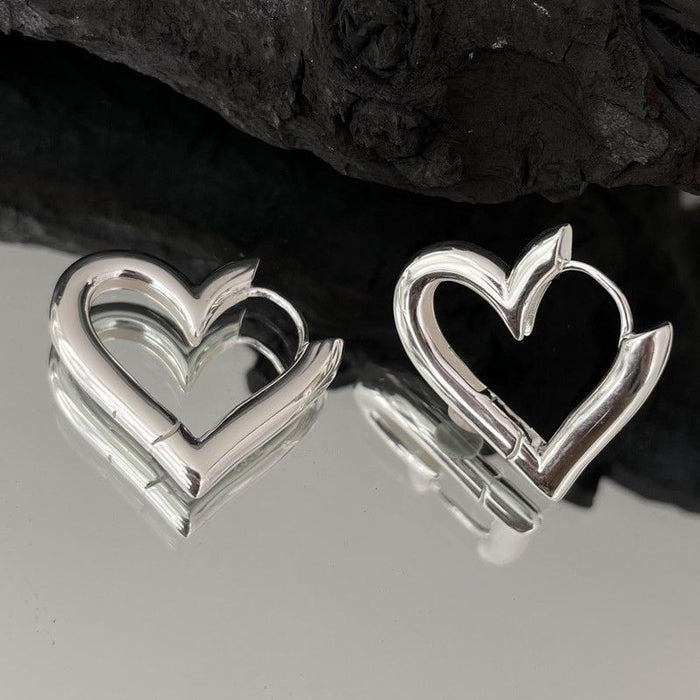 Wholesale Earrings with ear buckles, women's new trendy and niche design, personalized and cool style earrings