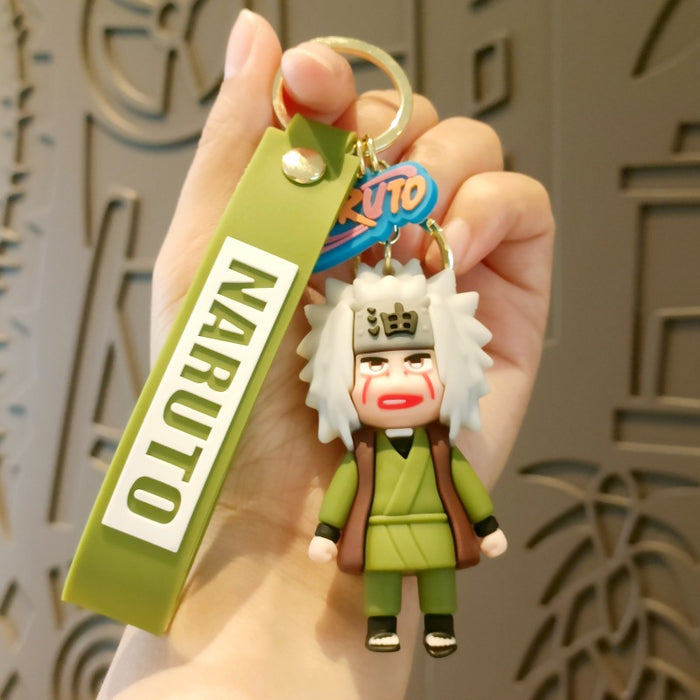 Wholesale Cartoon Doll Silicone Keychain JDC-KC-MingT278