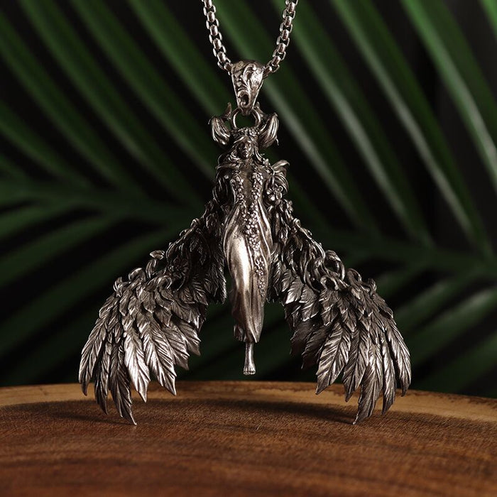 Wholesale  Retro Alloy Cartoon Character Pendant Necklace