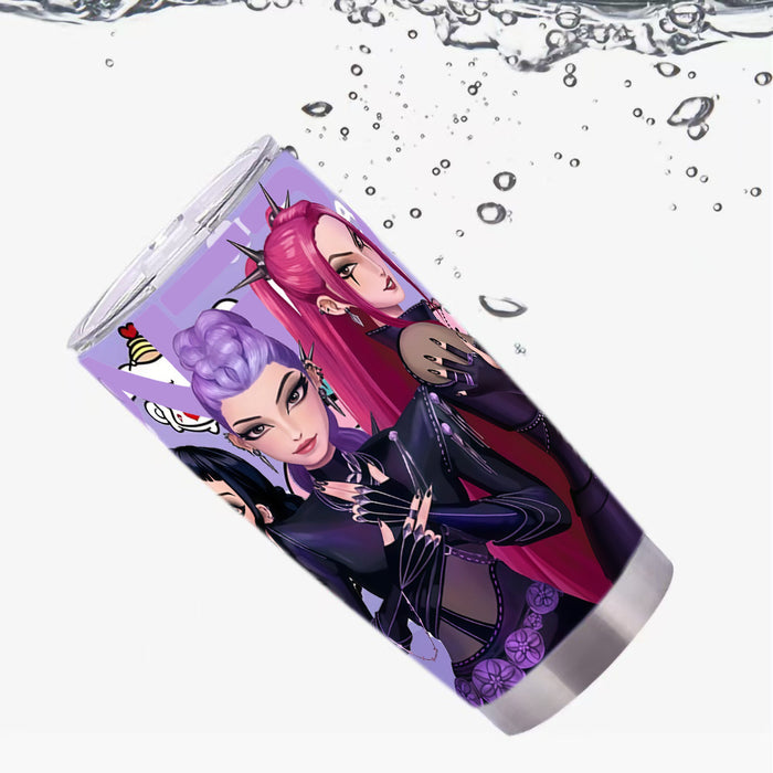 Wholesale 20oz K-pop Cartoon Print Stainless Steel Insulated Cup