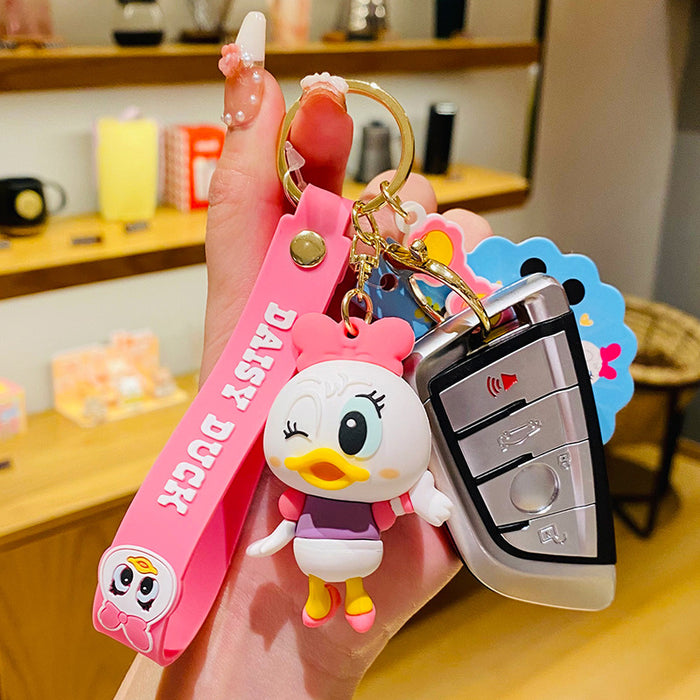 Wholesale Cartoon Cute Silicone Keychains (F) JDC-KC-SCheng056