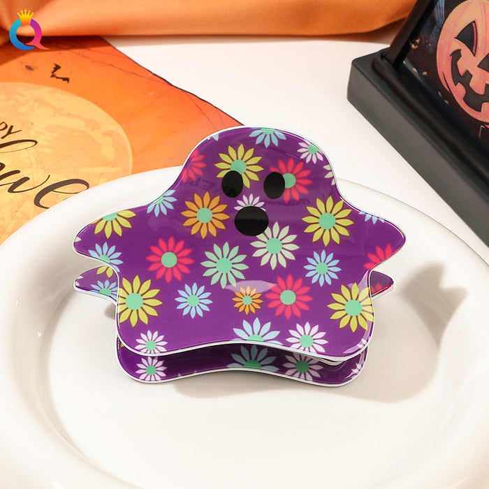 Wholesale Halloween Acrylic Hair Clip JDC-HC-Yiyue004