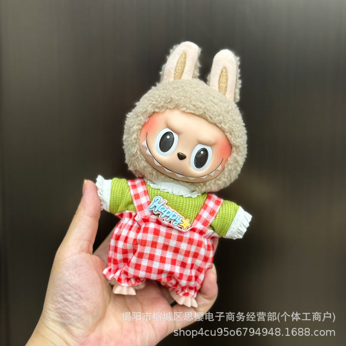 Wholesale 17cm mini doll clothes plush clothing replacement