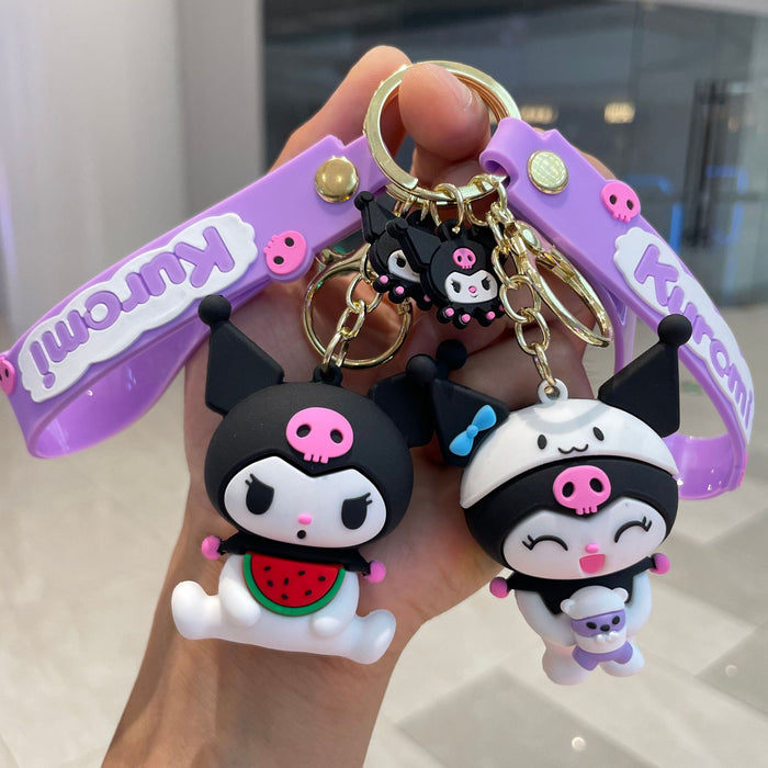 Wholesale Doll Car Keychain Cute Pendant Bag Pendant Soft Rubber