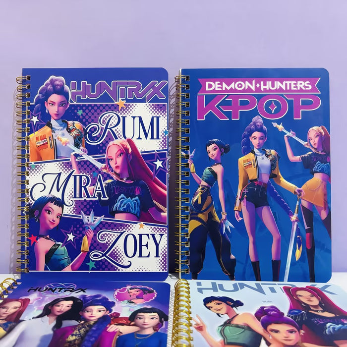 Wholesale KPOP-themed A5 spiral notebook for children