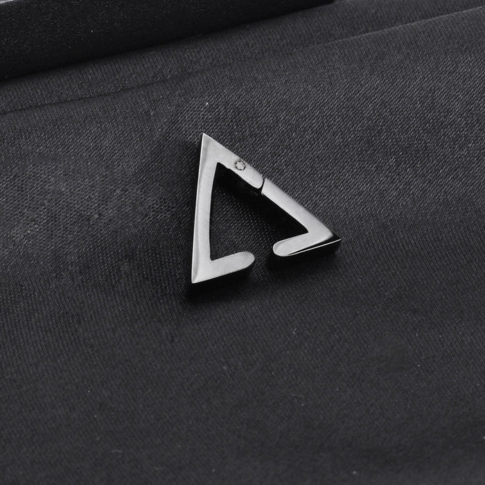 Wholesale Titanium Steel Triangle Ear Clip JDC-ES-LvZ005