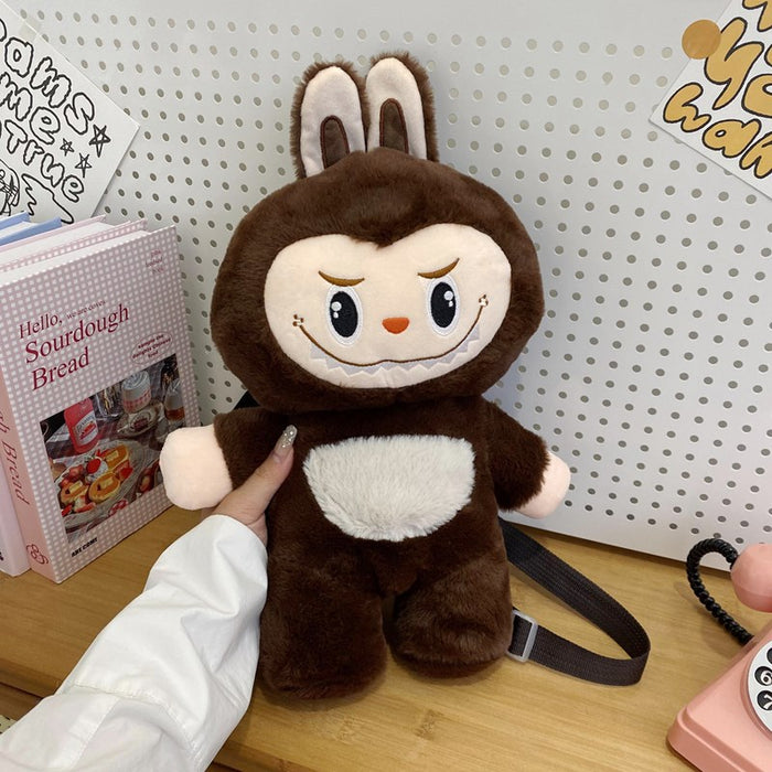 Wholesale Plush toy bag, cartoon doll backpack, student backpack