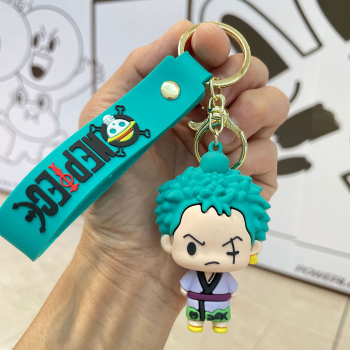 Wholesale Anime keychain, backpack pendant, cartoon doll, car keychain accessory store, doll machine, small gift