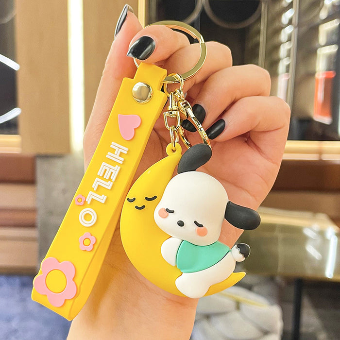 Wholesale PVC Cartoon Doll  Keychain JDC-KC-Benxin010