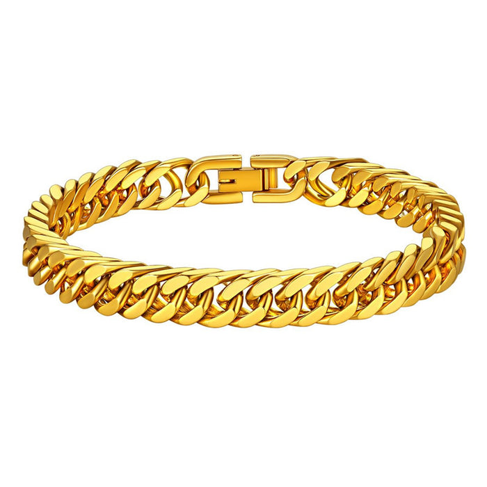 Wholesale Stainless steel bracelet trendy and versatile, simple bracelet