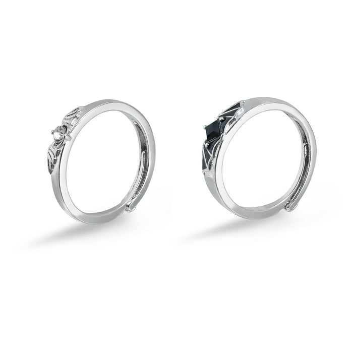 Wholesale Drip Glaze Adjustable Plain Band Ring