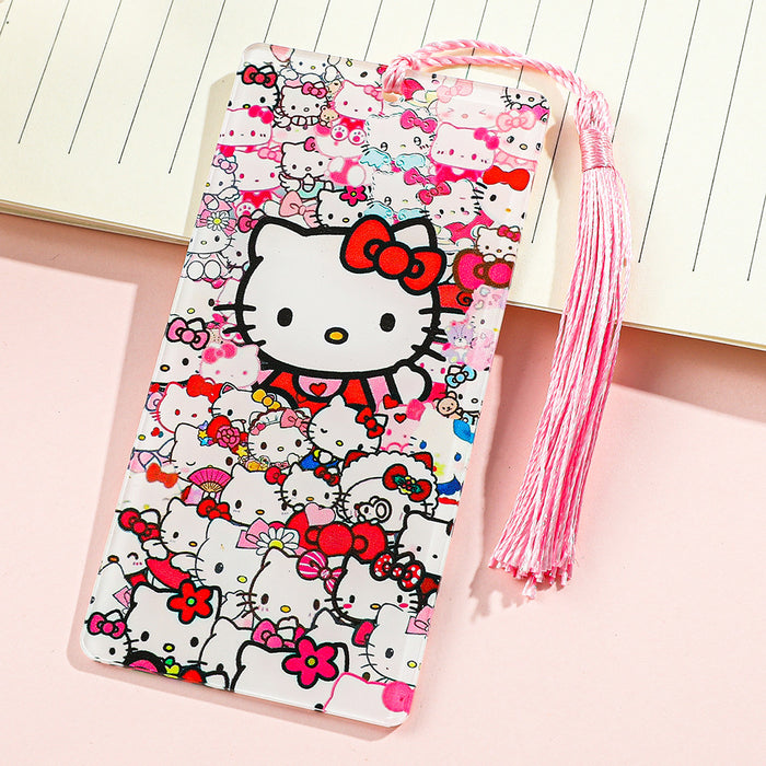 Wholesale Cute acrylic tassel bookmark