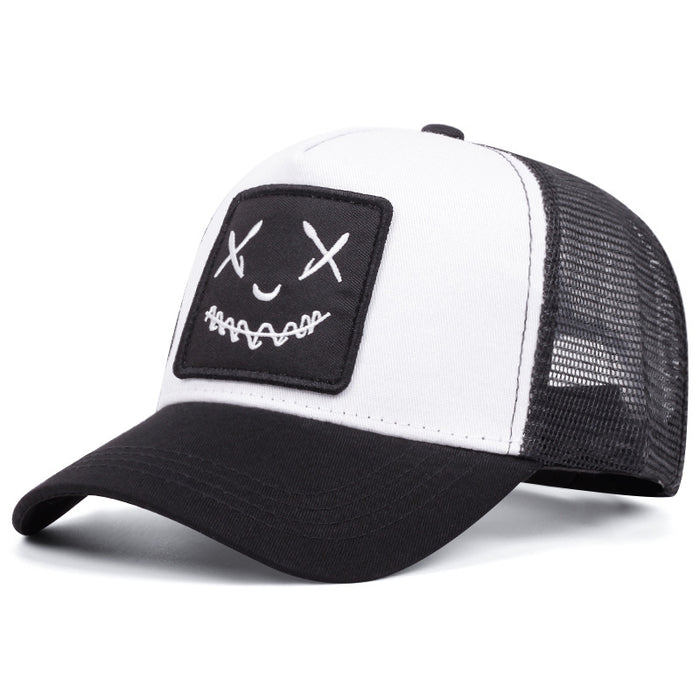 Wholesale Embroidered Smiley Baseball Hat Sun Hat