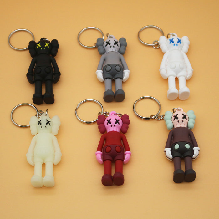 Wholesale Simple Cute Doll Bear Pendant Keychains
