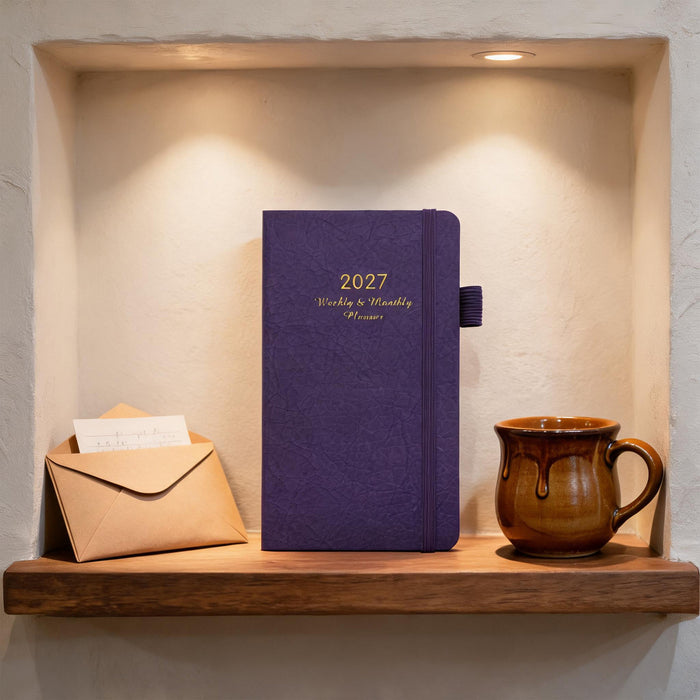Wholesale Chic 2027 Weekly Planner Notebook - Office Decor Accessory