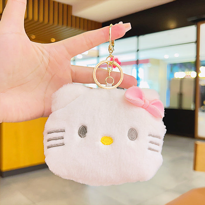 Wholesale Cartoon Plush Coin Purse Keychain JDC-KC-KuM005