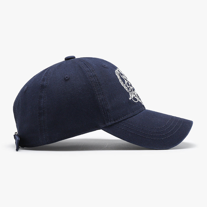 Wholesale New Love Letter Embroidered Duck Tongue Hat New Casual Versatile Sunshade Baseball Hat Wholesale