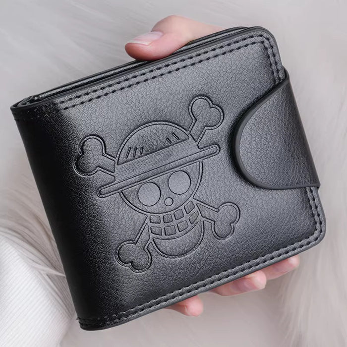Wholesale Urban Simplicity Short Men' s Wallet Black PU Leather Multiple Card Slots Boutique Resale
