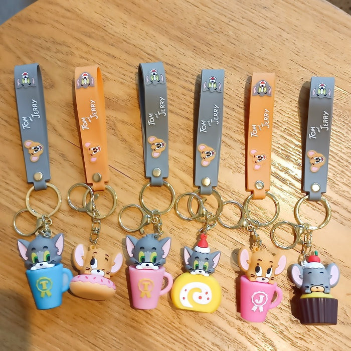 Wholesale Cartoon PVC Doll Keychain JDC-KC-MingT016