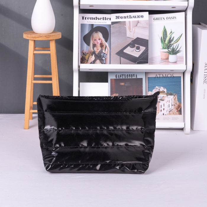 Wholesale Chic Purple Handbag Cosmetic Bag Trendy Travel Storage Organizer Fashion Accessory