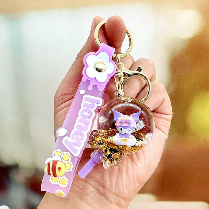 Wholesale Acrylic Cute Cartoon Keychain JDC-KC-RunX005