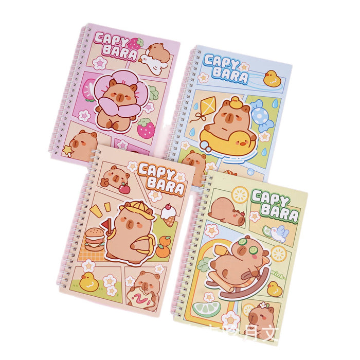 Wholesale A5 spiral cratoon creative notebook