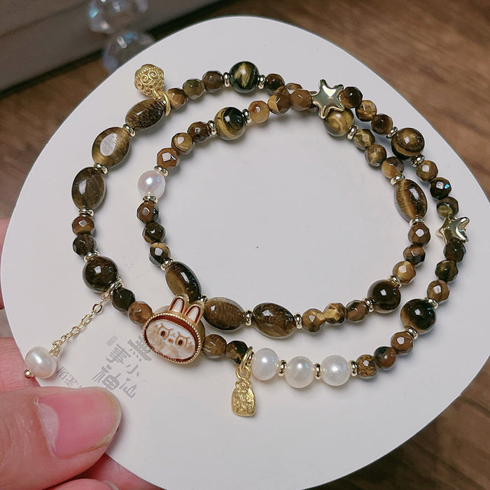 Wholesale Tiger Eye Stone Bracelet for Women Bracelet,  Niche Versatile Cute Fashion Jewelry