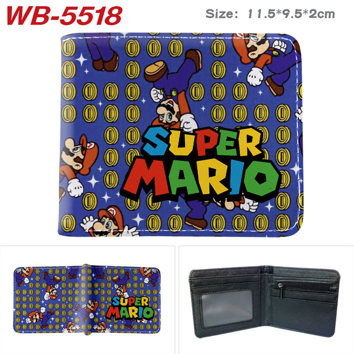 Wholesale PU Leather Anime Superhero Cartoon Bifold Wallet Stylish Everyday Gift For Students