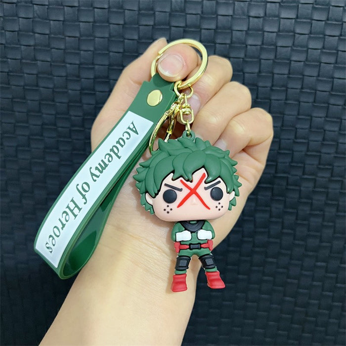 Wholesale Creative Cartoon PVC Soft Keychains JDC-KC-JinB017