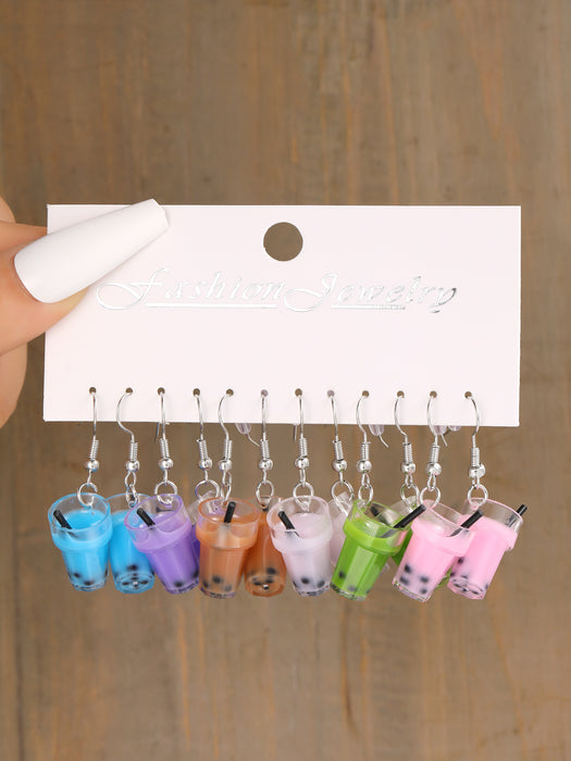 Wholesale Earrings Pendant Drop Glaze Butterfly Earrings Children's Cartoon  Earrings