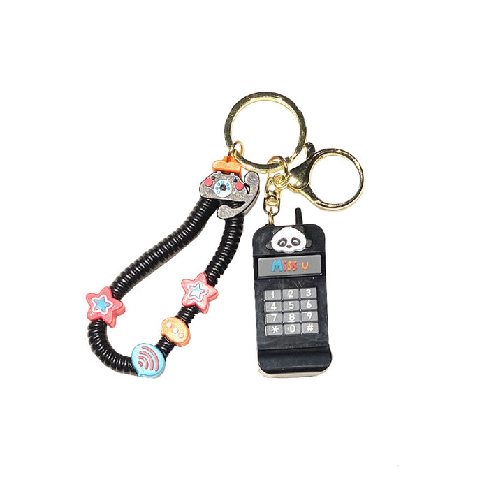 Wholesale Mini Mobile Doll Creative Keychain Pendant