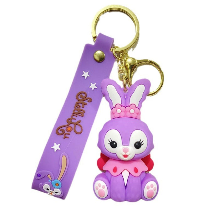 Wholesale PVC cartoon doll keychain JDC-KC-WuYi283