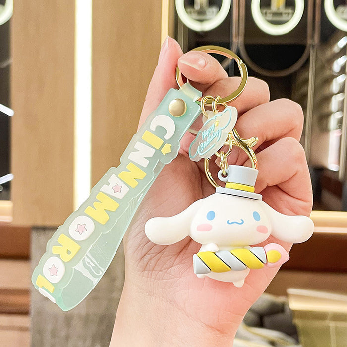 Wholesale Silicone Cartoon Doll Keychain JDC-KC-Benxin013