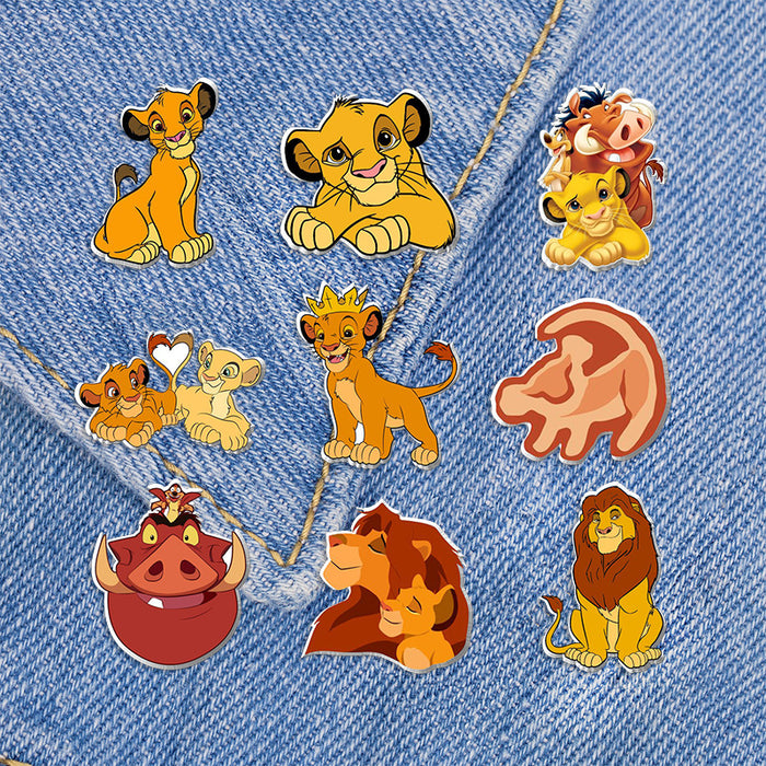 Wholesale Cartoon Collar Pin Acrylic Cute Collar Pin