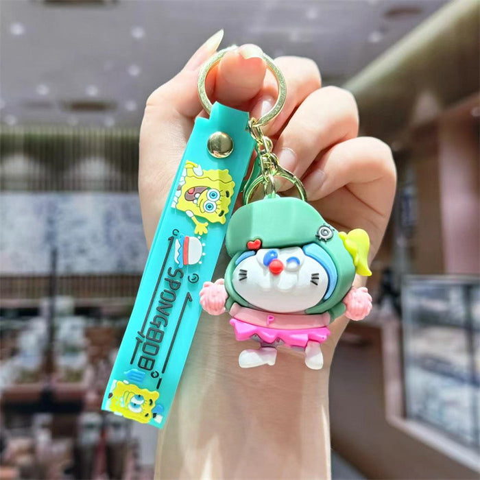 Wholesale Cartoon Silicone Doll Keychain JDC-KC-HaoXi025