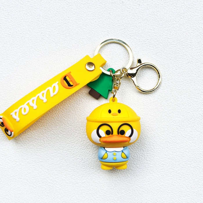 Wholesale PVC cartoon doll Keychain JDC-KC-WuYi091