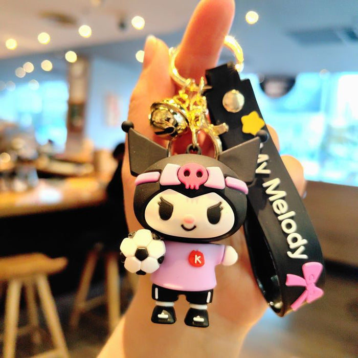 Wholesale PVC Cartoon Doll Keychain JDC-KC-Aile014