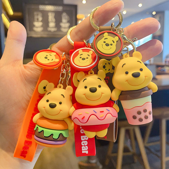 Wholesale Cute Bear PVC Keychains