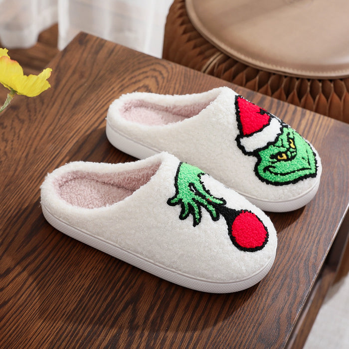 Wholesale Christmas Cotton Slippers (F) JDC-SP-XiLing003