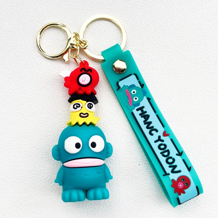 Wholesale PVC Cartoon Doll Keychain JDC-KC-WuYi042