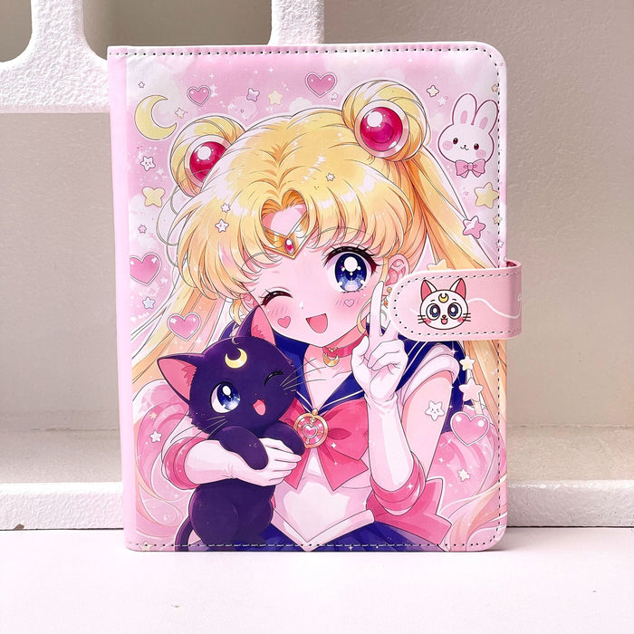Wholesale Cute Cartoon A5 Loose-Leaf Notebook Full-Color Pages PU Cover