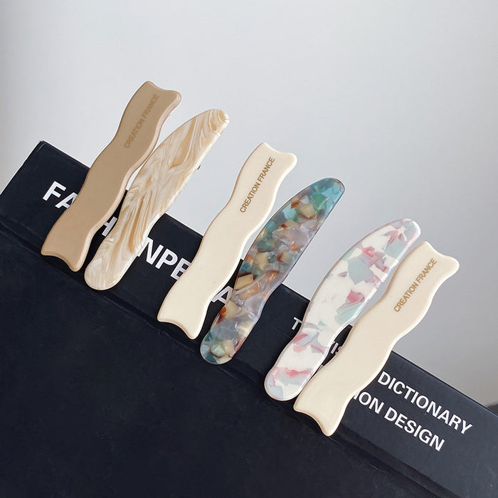 Wholesale Clip Girl's Sweet Retro Duckbill Clip Side Clip Bangs Clip